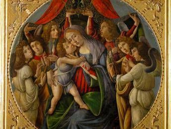 'La Madonna con bambino e sei angeli' in trasferta in Cile 'La Madonna con bambino e sei angeli' in trasferta in Cile